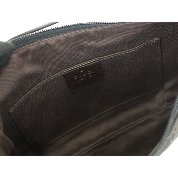 Gucci Bag Black GG Handbag Canvas - Picture 9 of 9